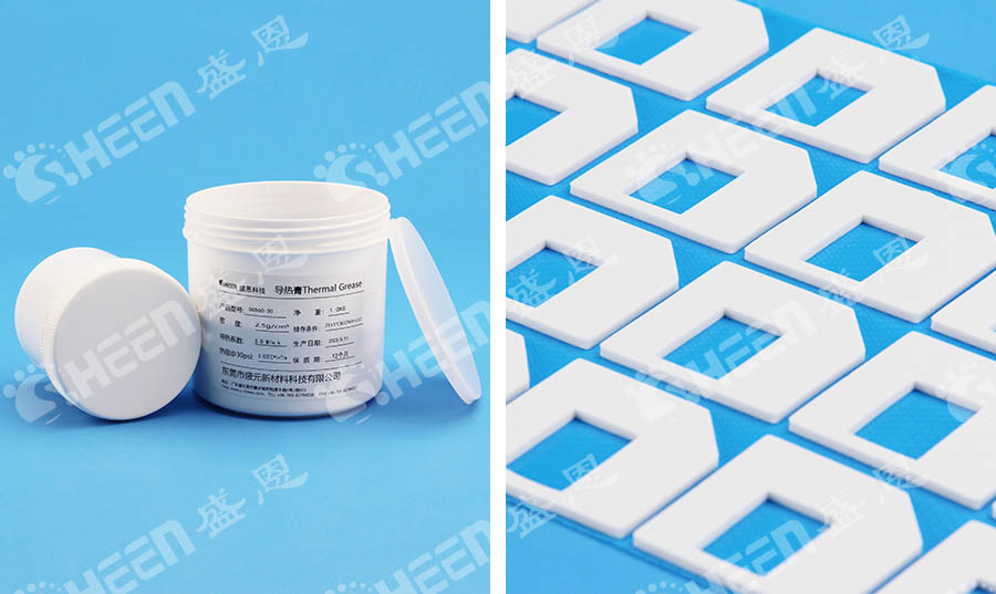 導熱硅脂與軟性導熱硅膠片在LED散熱應用的不同點對比